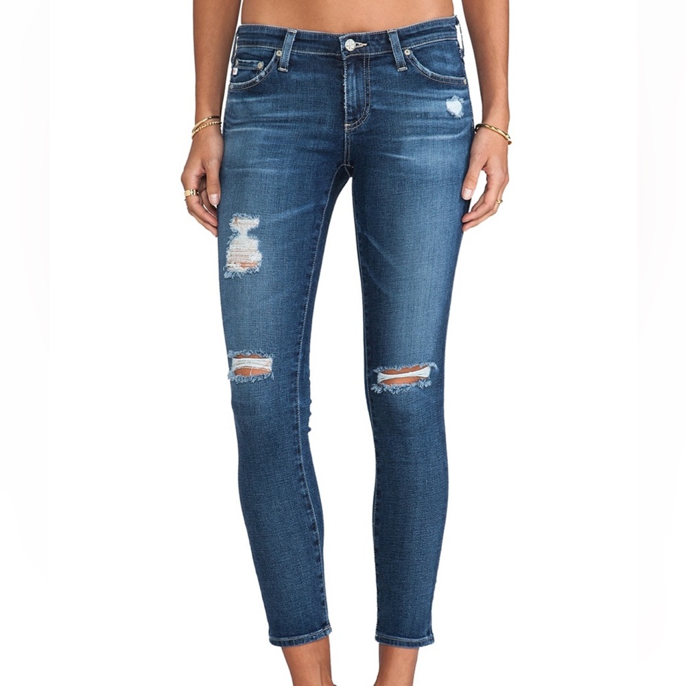 Agolde Los Angeles premium tattered jeans never worn